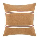 Product Image 1 for Pryce 22" Cotton Linen Blend Throw Pillow, Chestnut Brown from Classic Home Furnishings