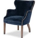 Product Image 2 for Princess Chair  Blue from Sarreid Ltd.