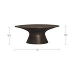 Product Image 8 for Bardo Deep Bronze Outdoor Coffee Table from Moe's
