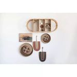 Product Image 5 for Oval Rattan Wall Shelf from Creative Co-Op
