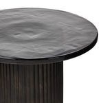 Product Image 6 for Ruben Smoked Black Cast Glass End Table from Four Hands