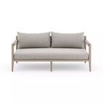 Sherwood Wooden Outdoor Sofa, Washed Brown image 2