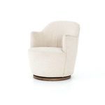 Product Image 14 for Aurora Small Upholstered Knoll Natural Round Swivel Chair from Four Hands