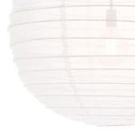 Product Image 4 for Ringo Small White Round Paper Pendant from Regina Andrew Design