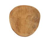 Product Image 2 for Plate Tear Natural Wooden from BIDKHome
