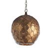 Product Image 2 for Osgood Gold Leaf Iron Pendant from Arteriors