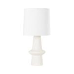 Product Image 1 for Ramapo 1-Light Pale Flax Ceramic Table Lamp from Hudson Valley