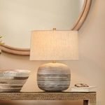 Product Image 2 for Cocoon White Washed Bamboo Table Lamp from Jamie Young