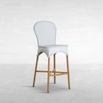 Product Image 14 for Savoy Chalk And White & Navy Bar Stool from Summer Classics