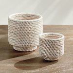 Product Image 6 for Burma Rattan Cachepots, Set Of 2 from Napa Home And Garden
