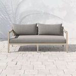 Product Image 3 for Sherwood Wooden Outdoor Sofa, Washed Brown from Four Hands