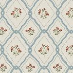 Product Image 1 for Laura Ashley Pinford Trellis Pale Seaspray Blue Removable Wallpaper from Graham & Brown