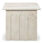 Product Image 1 for Forum Cream Marble Side Table from Moe's
