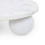 Product Image 2 for Marlow Small White Marble Plate from Regina Andrew Design
