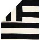 Product Image 3 for Remora Indoor/ Outdoor Stripe Black/ Ivory Area Rug - 4'X6' from Jaipur 