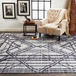Product Image 3 for Vivien Transitional Gray / Blue Hand-Knotted Rug - 8' x 10' from Feizy Rugs
