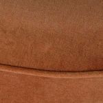 Product Image 4 for Tarte Terracotta Velvet and Brown Sugar Oak Ottoman from Jamie Young