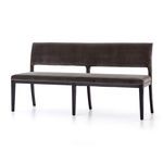 Product Image 2 for Sara Dining Bench Washed Velvet Grey from Four Hands