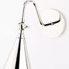 Product Image 3 for Lupe 1-Light Polished Nickel Wall Sconce from Mitzi