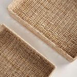 Product Image 3 for Juliet Abaca Nesting Rectangular Trays, Set Of 2 from Napa Home And Garden