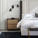 Product Image 3 for Black Metal Modern Double Wrap Nightstand from Caracole