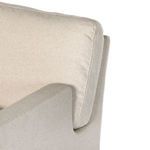 Product Image 11 for Andrus Cream Fabric Chair & A Half with Ottoman from Four Hands