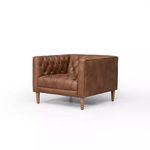 Product Image 4 for Williams Leather Chair Nw Chocolate from Four Hands