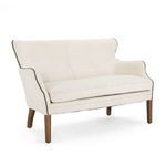 Product Image 1 for Conrad White Linen Settee from Regina Andrew Design
