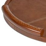 Product Image 2 for Forte Leather Round Tray from Regina Andrew Design