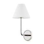 Product Image 1 for Trice 1-Light Polished Nickel Wall Sconce from Hudson Valley