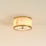 Product Image 2 for Small Upsala Alabaster Flush Mount Ceiling Light from Jamie Young