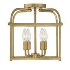 Product Image 3 for Audrey 4 Light Semi Flush from Savoy House 