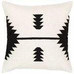 Product Image 1 for Shiprock White / Black Pillow 20" X 20" from Surya