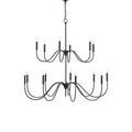 Product Image 4 for Tirrell Antique Black Large Chandelier from Currey & Company