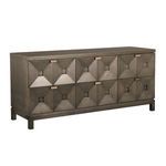 Product Image 3 for Greige Walnut Musashi 6 Drawer Console from Noir