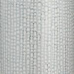 Product Image 1 for Bella Table Lamp in Light Blue Patterned Ceramic with Drum Shade in White Linen from Jamie Young