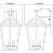 Product Image 1 for Main Street 3 Light Outdoor Sconce from Elk Lighting