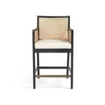 Product Image 12 for Antonia Brushed Ebony Cane Counter Stool from Four Hands