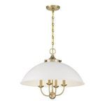 Product Image 1 for Monterey 4-Light Pendant Warm Brass from Savoy House 