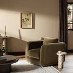 Product Image 10 for Malakai Surrey Olive Swivel Chair from Four Hands