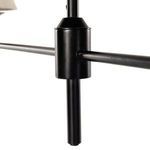 Product Image 20 for Dodie Linear Jet Black Iron Chandelier from Four Hands
