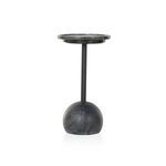 Product Image 9 for Viola Black Marble Round Accent Table from Four Hands
