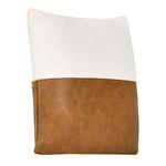 Product Image 4 for Yoli 20" Square Throw Pillow, Chestnut Ivory from Classic Home Furnishings