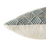 Product Image 2 for Lindy Indoor/ Outdoor Light Blue/ Gray Geometric Pillow from Jaipur 