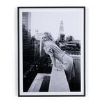 Same front view of the framed photo as primary image, emphasized on minimal setting