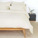 Product Image 4 for Parker Linen Euro Sham, Set of 2 - Cream from Pom Pom at Home