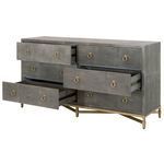 Product Image 4 for Strand Shagreen 6 Drawer Double Dresser from Essentials for Living