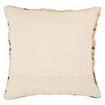 Product Image 1 for Sidda Cream/ Dark Gray Tribal Down Throw Pillow from Jaipur 
