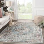 Product Image 1 for Romina Medallion Teal/ Gold Rug from Jaipur