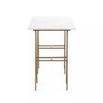 Product Image 1 for Eden Desk - Polished White Marble from Four Hands